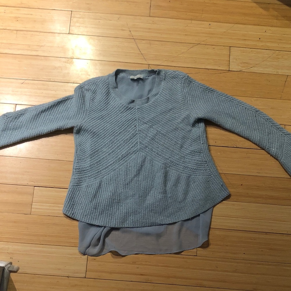 Lucky Brand Sky Blue Women's Crew Neck Sweater